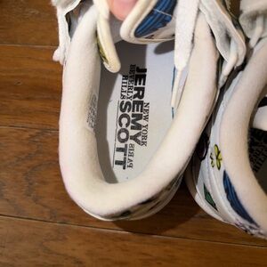 Jeremy Scott Kids Sneakers - White with Colorful Accents